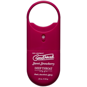 GoodHead - Deep Throat Spray To-Go  Sweet Strawberry - .33 oz.