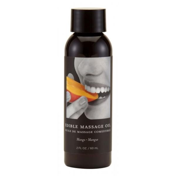 Earthly Body Edible Massage Oil - Mango 2oz