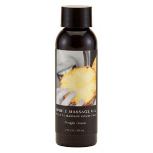 Earthly Body Edible Massage Oil Pineapple 2oz